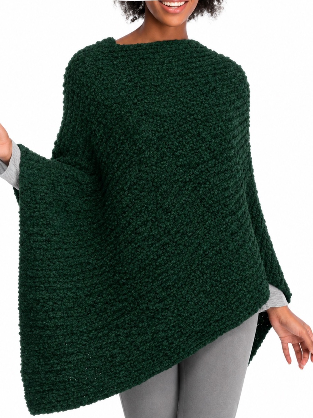 New Directions Chenille Poncho NWT (DM)
